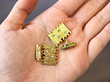 Vintage 18ct Gold Cufflinks with Diamonds