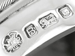 Cross Handle Silver Table Bell hallmarks