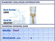 Bow Pearl Necklace in Yellow Gold grading card