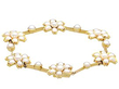 Antique Pearl and Gold Necklace and Bracelet Set