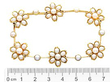 Antique Pearl and Gold Necklace and Bracelet Set