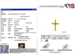 Blue Sapphire Cross Pendant certificate  