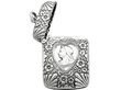 Royal Interest Silver Vesta Case open 