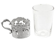 Victorian Silver Drinking Glasses and Tray