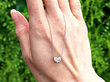 Vintage Heart Cut Diamond Pendant