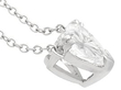 Vintage Heart Cut Diamond Pendant