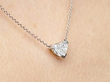 Vintage Heart Cut Diamond Pendant
