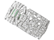 Art Deco Platinum Diamond Bracelet