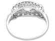 Platium Diamond Cluster Ring