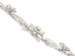 Antique Floral Diamond Necklace detail