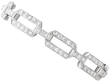 1920s Diamond Bracelet in Platinum for Sale