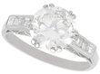 Old European Cut Diamond Engagement Ring