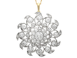 Antique Old European Cut Diamond Pendant for Sale