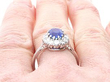 Blue Sapphire Engagement Ring