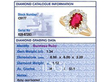Ruby and Diamond Grading Card