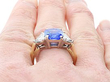 Wearing Sapphire Engagement Ring
