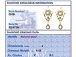Antique Pearl Chandelier Earrings IDGL Grading Report Card