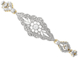 Edwardian Diamond Set Panel Bracelet for Sale
