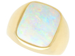 Mens Opal Ring in Yellow Gold for Sale