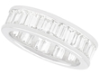 4 Carat Diamond Eternity Ring in Platinum