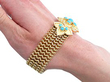 Victorian Turquoise Bracelet on Wrist