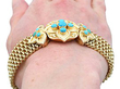 Victorian Turquoise Bracelet on Hand
