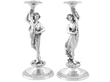 Victorian Silver Candle Holders London