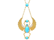 Victorian Egyptian Revival Pendant for Sale