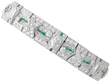 Antique Emerald and Diamond Bracelet in Platinum