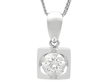 1 Carat Diamond Solitaire Pendant for Sale