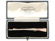 Vintage Gold Shotgun Brooch for Sale