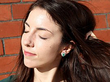 Wearing Oval Cut Emerald Cluster Earring