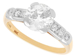Old European Cut Diamond Solitaire Ring for Sale