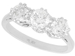 Round Brilliant Cut Diamond Trilogy Ring