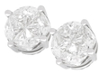 1.6 Carat Diamond Stud Earrings in White Gold