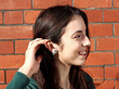 Wearing Vintage Art Deco Diamond Earring