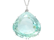 43.78 Carat Aquamarine Pendant in Platinum