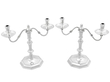 Small Vintage Silver Candelabra