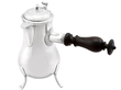 Antique Silver Side Handled Hot Chocolate Jug