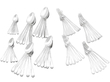 Sterling Silver Canteen of Cutlery for 12 People