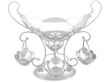 Antique Silver George V Epergne Centrepiece