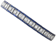 Antique Diamond and Sapphire Line Bracelet