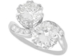 1930s 4 Carat Diamond Twist Engagement Ring