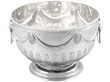 Antique Silver Bowl with Lion Handles
