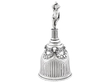 Victorian Table Bell in Sterling Silver