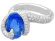 Sapphire and Diamond Ring by Wempe