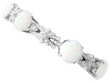 Vintage 9.41 Carat Opal and Diamond Bracelet