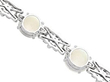 opal and diamond white gold bracelet reverse