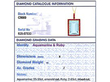 Aquamarine Grading Card