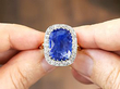 Sapphire Diamond Ring